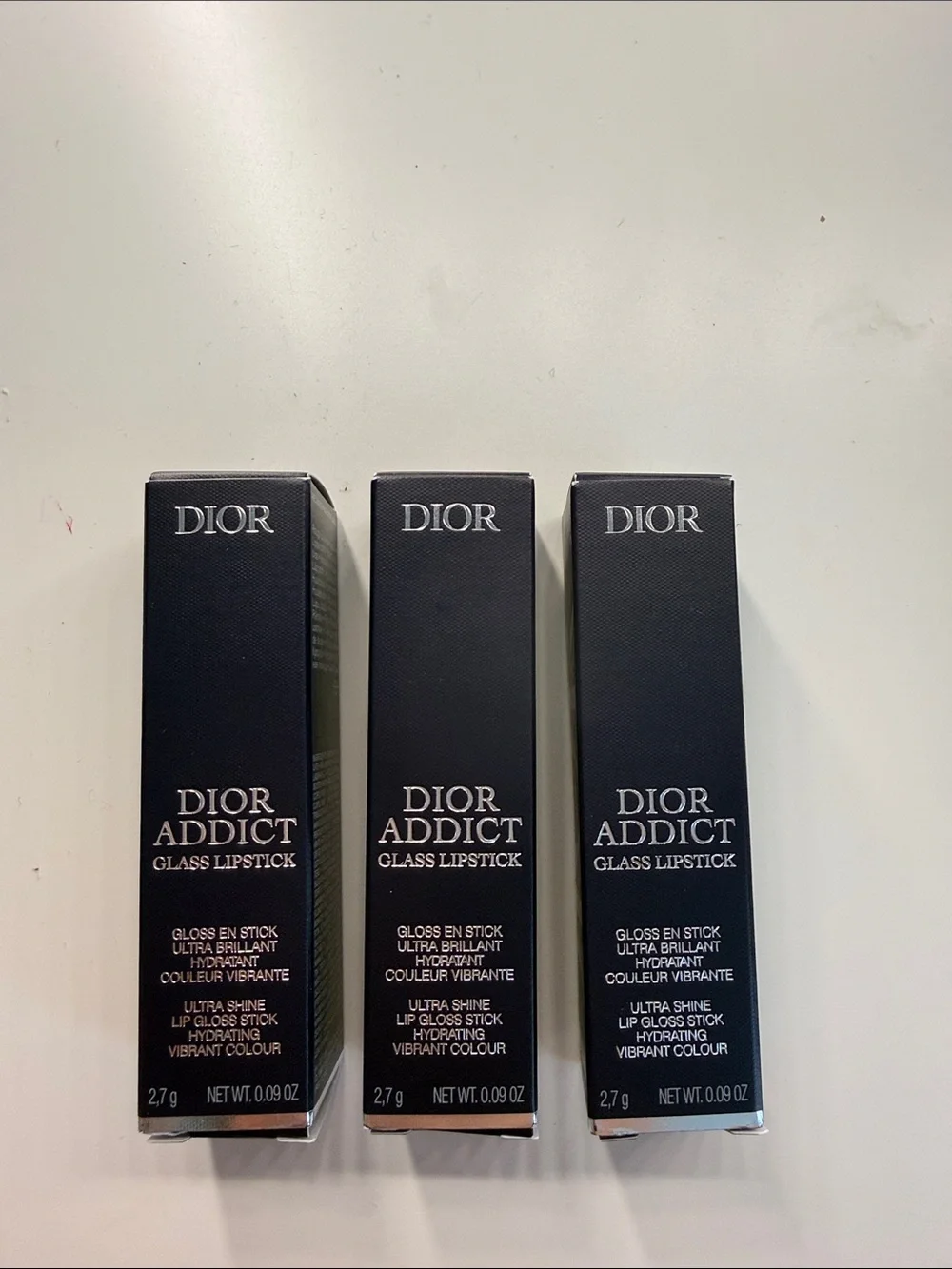 DIOR Glass Lipstick (BRAND NEW) 3-pack